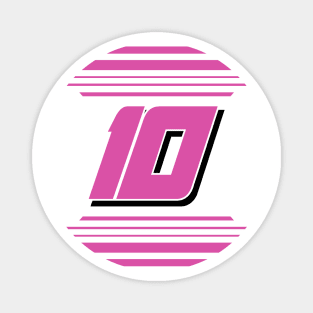 Jennifer Jo Cobb #10 2024 NASCAR Design Magnet